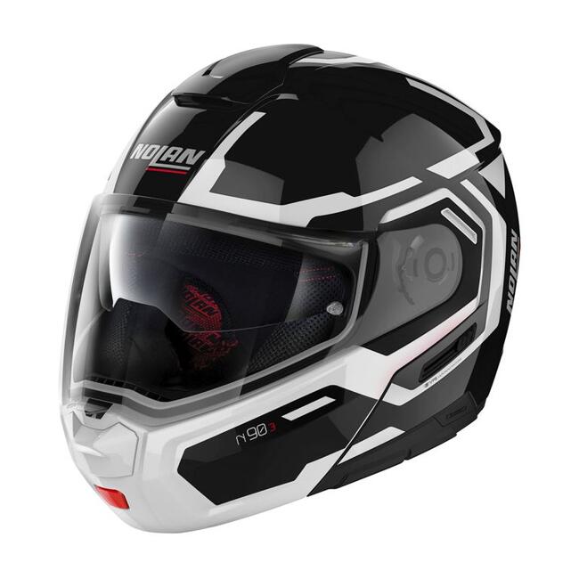 Nolan Caschi Modulari Nero/bianco